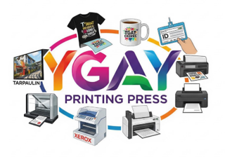 YGAY PRINTING PRESS Logo
